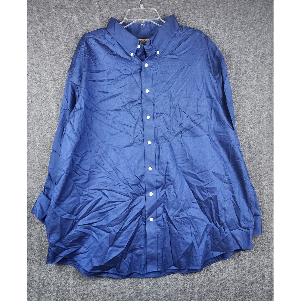 Roundtree & Yorke Gold Label Shirt Womens 3XB Non-Iron Button Down Long Sleeve